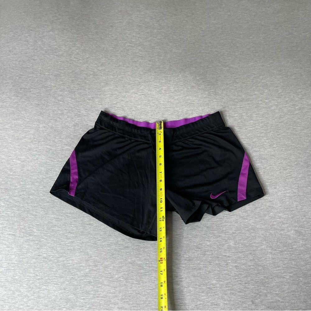 Nike Women's Violet Dri-Fit Running Shorts - Picture 2 of 12